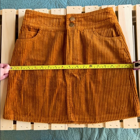 Women’s Corduroy Mini Skirt - Picture 5 of 5